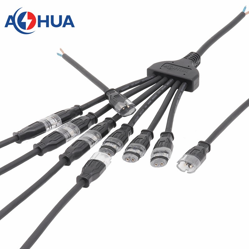 AHUA澳華 Y型防水連接器接頭 一出多戶外航空插頭電源公母線 防水接頭電源線 航空插頭 畜牧養(yǎng)殖設備連接線 植物燈防水線 路燈防水接頭 汽車連接線#防水線#防水線#航空插頭#連接器 #電源線 #公母插頭#防水接頭#防水插頭#防水連接器